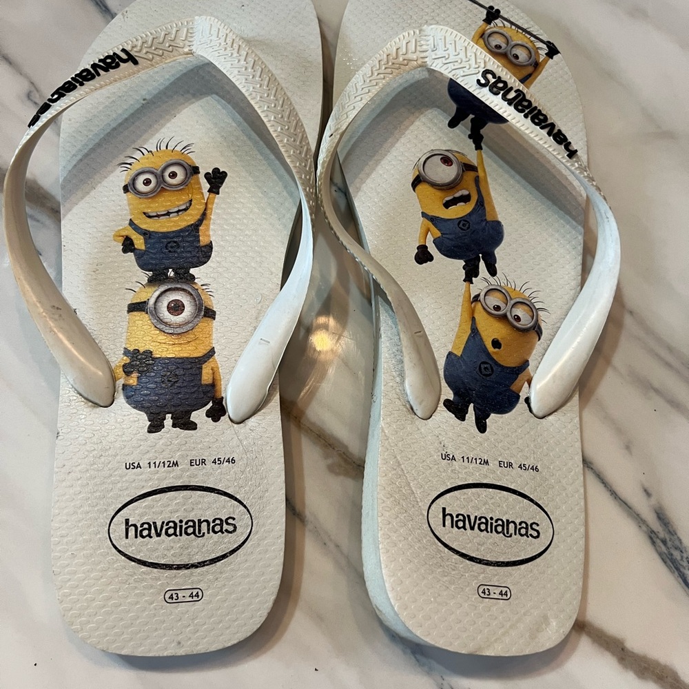 Havaianas Flip Flop Sandals Minions size 11-12